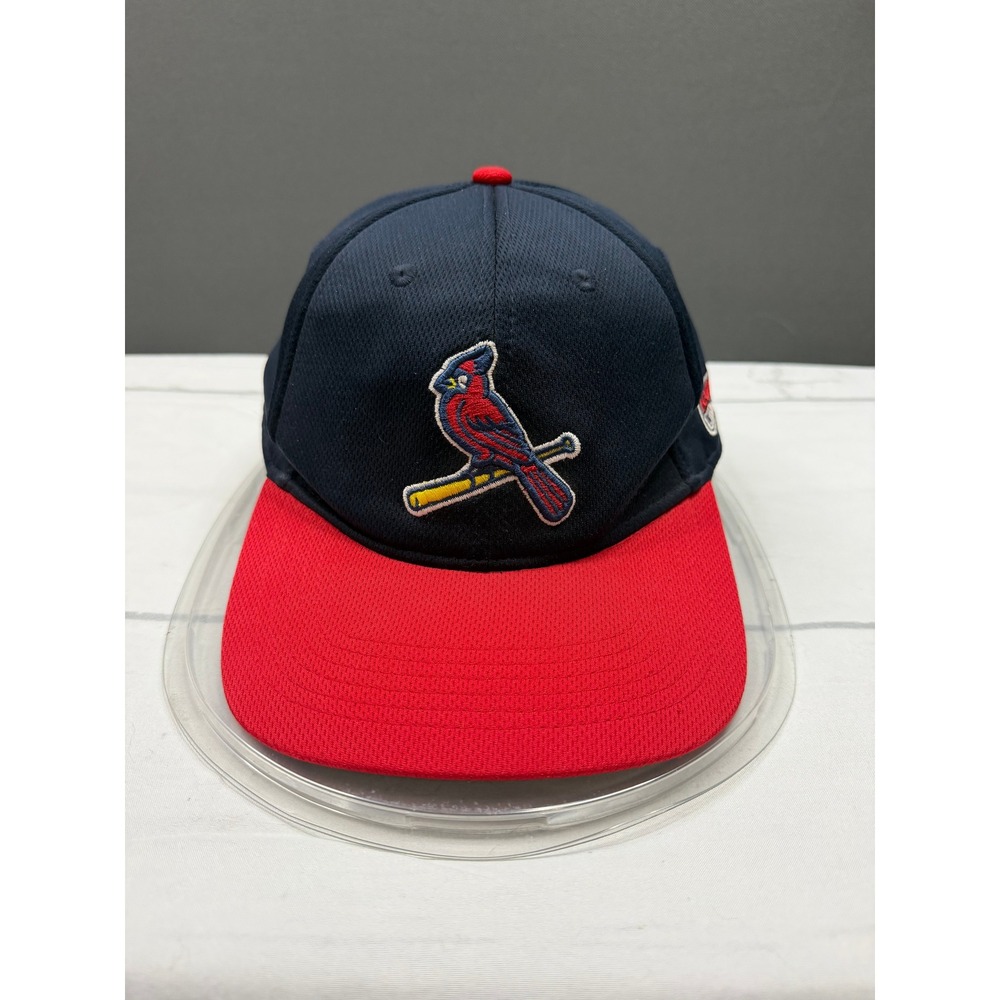 OC Sports St. Louis Cardinals Hat‎ Mens Navy Blue Red Adjustable OSFM